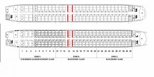 737 Seat maps compared (derived from seat maps posted on Qantas.com)