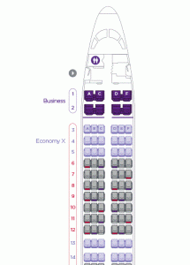 Virgin 737 800 seatmap