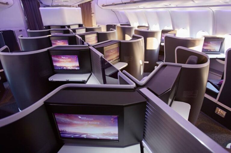 Virgin Australia's new A330 Business Class
