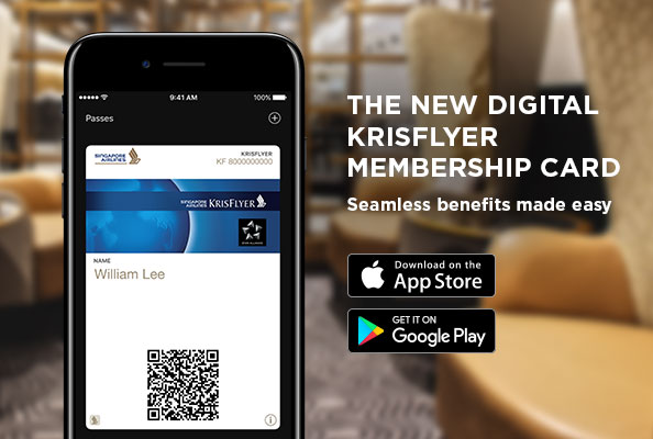 KrisFlyer Digital Card