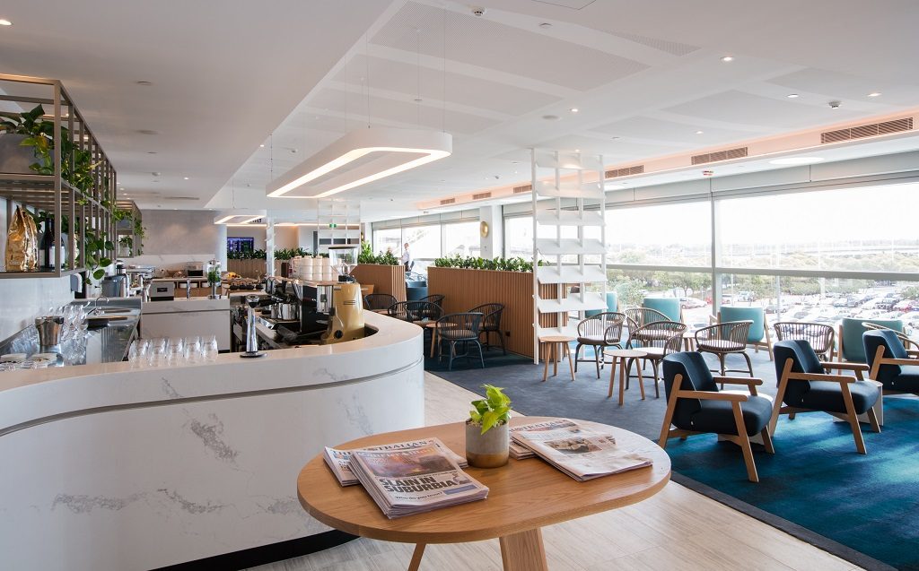 Qantas Brisbane Lounge