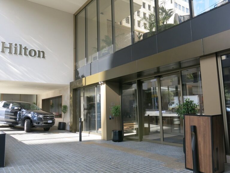 Parmelia Hilton Entrance