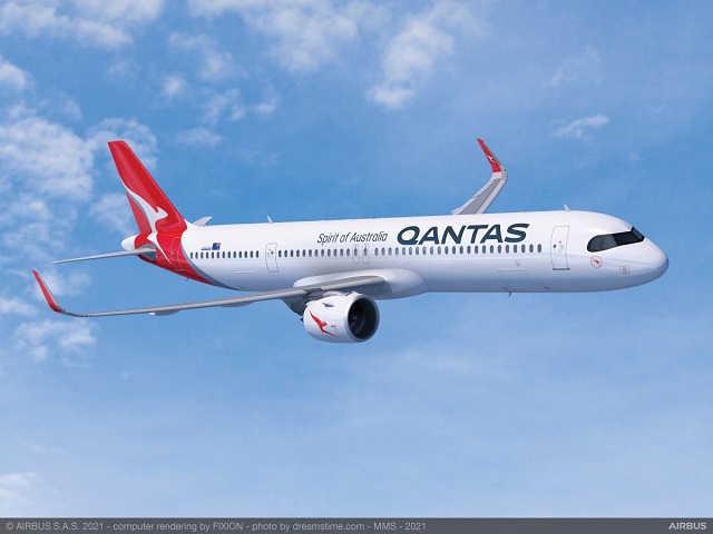 Qantas A321neoXLR