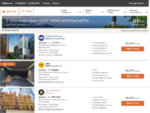 IHG Search Example