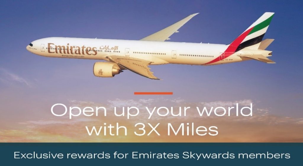 Emirates 3X Points